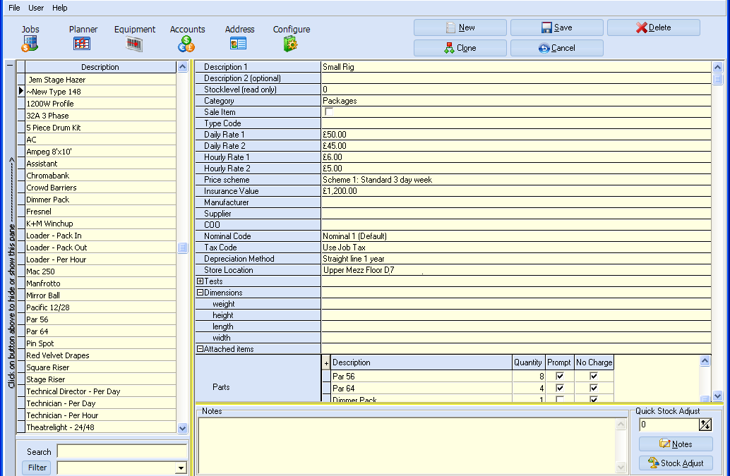 rental management software, equipment rental software and rental business software
